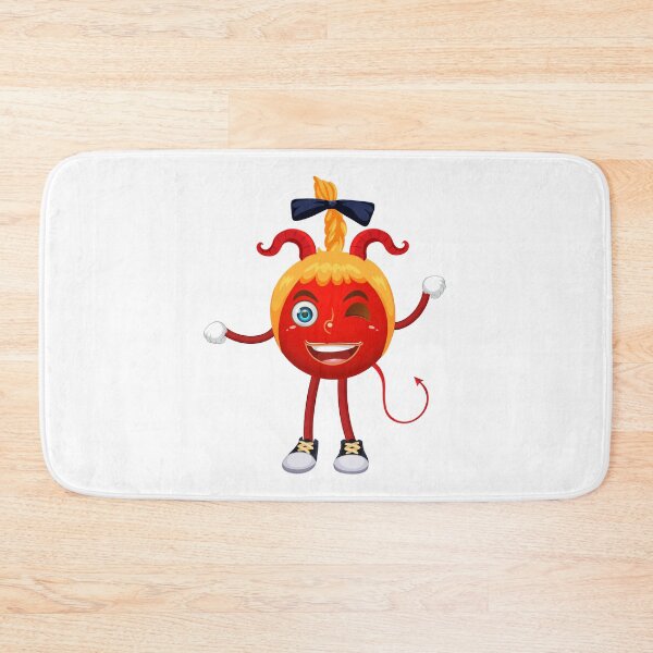 Item preview, Playful Devil Cartoon Character Sticker designed and sold by DesignbyAnnaM.