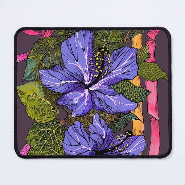 Item preview, Blue Hibiscus Flowers designed and sold by Line Ritual.