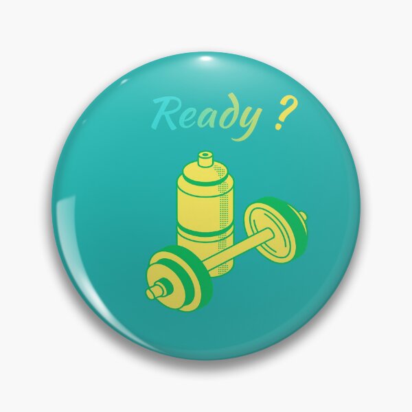 Item preview, Ready to Sweat? Bold Fitness Motivation Design designed and sold by StrongEveryDayStore.
