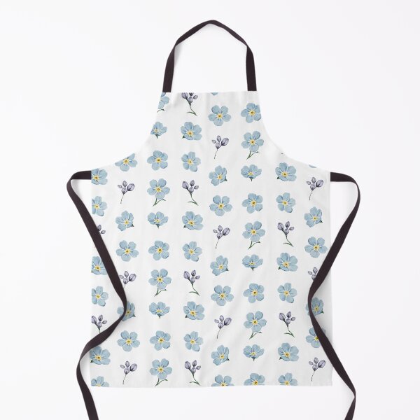Item preview, Forget-Me-Not Watercolor Floral Set designed and sold by Sagi Jane Art.