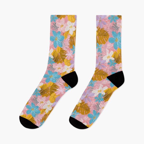Item preview, Fragrant Tropical Floral  - Botanical Garden Pattern  - Wedding Anniversary Gifts designed and sold by RoyalStarsPatts.