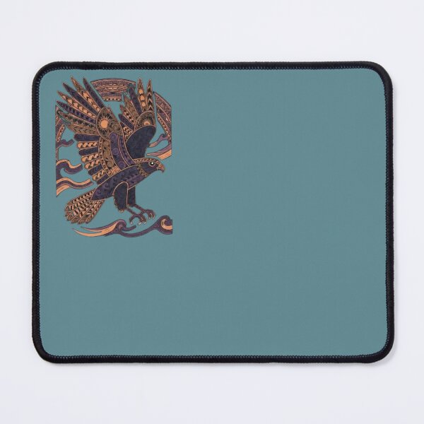 Item preview, Polynesian Tribal Hawk Flight – Mystic Wave Guardian designed and sold by SilentPowerArt.