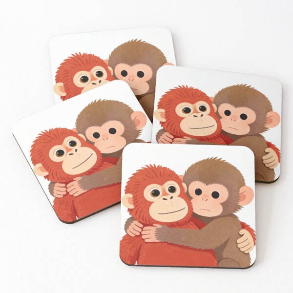 Item preview, PUNCH Monkey Heartfelt Primate Companion Hug designed and sold by zzz888.