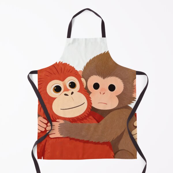 Item preview, PUNCH Monkey Heartfelt Primate Companion Hug designed and sold by zzz888.