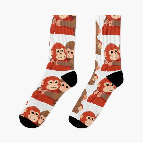 Item preview, PUNCH Monkey Heartfelt Primate Companion Hug designed and sold by zzz888.