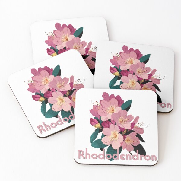 Item preview, Rhododendron Radiance – Botanical Elegance in Bloom designed and sold by ForeverPrintsOK.