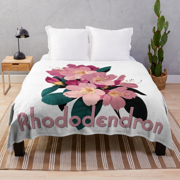 Item preview, Rhododendron Radiance – Botanical Elegance in Bloom designed and sold by ForeverPrintsOK.