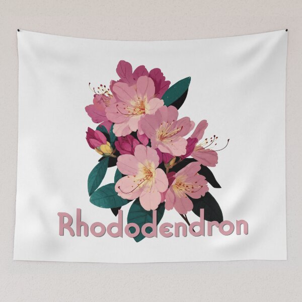 Item preview, Rhododendron Radiance – Botanical Elegance in Bloom designed and sold by ForeverPrintsOK.