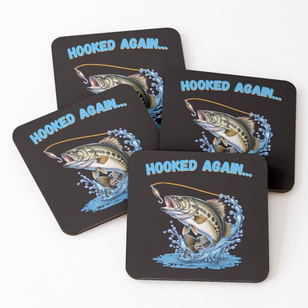 Item preview, Hooked Again.. Funny gift for fishing lovers  designed and sold by JolieByDesigns.