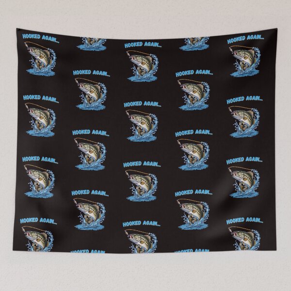 Item preview, Hooked Again.. Funny gift for fishing lovers  designed and sold by JolieByDesigns.