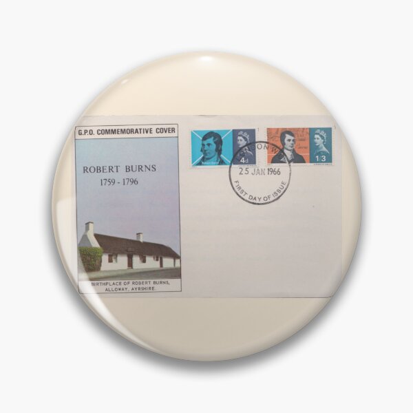 Item preview, Vintage Robert Burns First Day Cover | 1966 Postal Ephemera designed and sold by Englandbear.