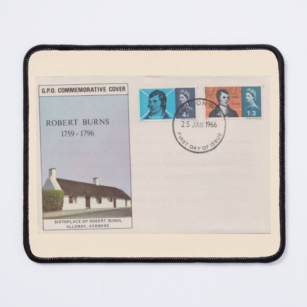 Item preview, Vintage Robert Burns First Day Cover | 1966 Postal Ephemera designed and sold by Englandbear.