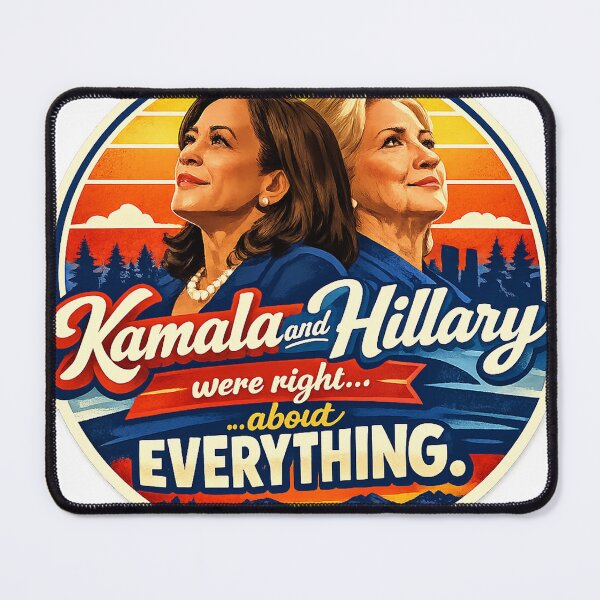 Item preview, Kamala and Hillary were right about EVERYTHING. designed and sold by M. K..