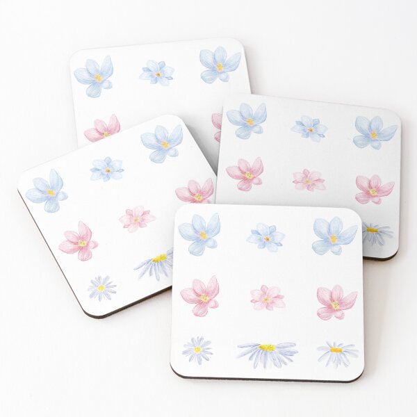 Item preview, Spring Watercolor Flower Collection designed and sold by Sagi Jane Art.