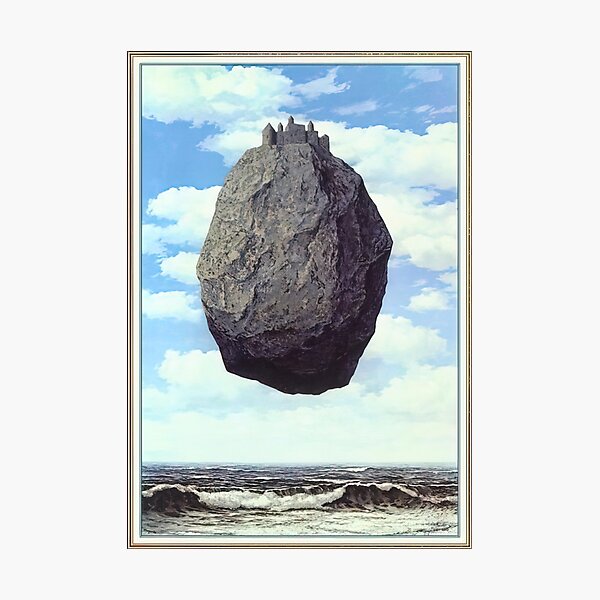 Artikelvorschau, René Magritte Das Schloss der Pyrenäen 1959 entworfen und verkauft von melaartni.