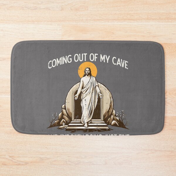 Item preview, Easter Coming Out My Cave Jesus Resurrection Men Women designed and sold by KristineLi.