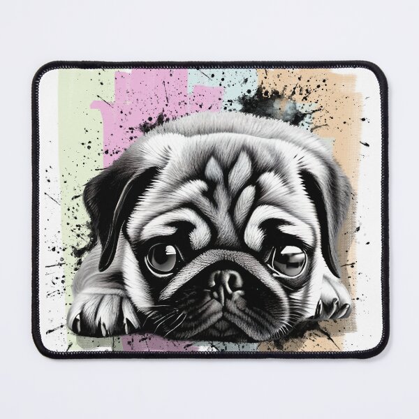 Artikelvorschau, Pug Lover – Cute Dog Art entworfen und verkauft von Frollein S Berlin.