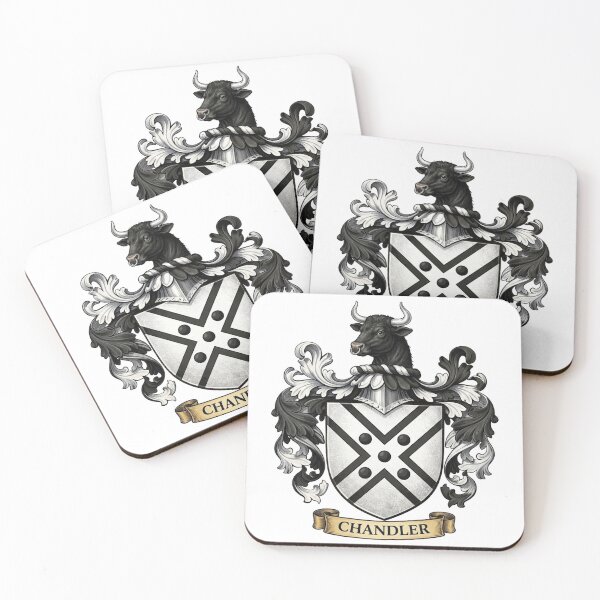 Item preview, The Chandler Family Coat of Arms designed and sold by BagTown Clans.