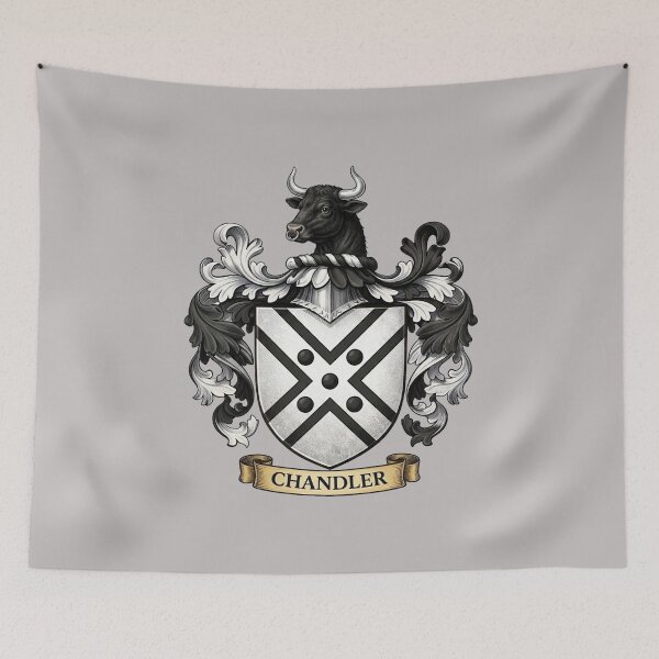 Item preview, The Chandler Family Coat of Arms designed and sold by BagTown Clans.