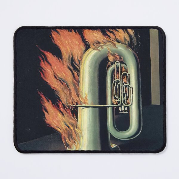 Item preview, René Magritte The Discovery Of Fire 1935 designed and sold by melaartni.