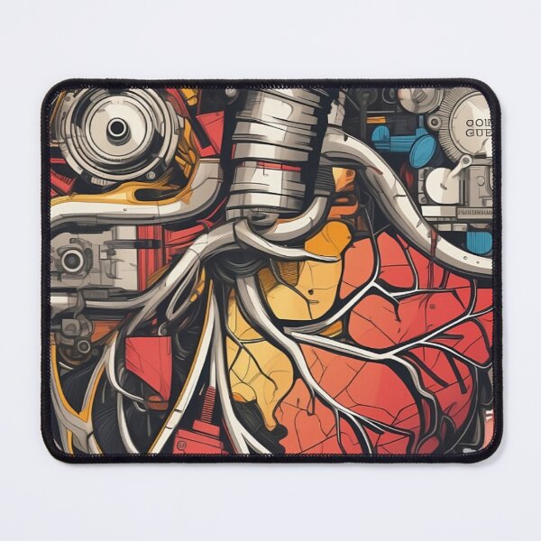 Item preview, Mechanical Heart. Still Running. designed and sold by DotLineColor.