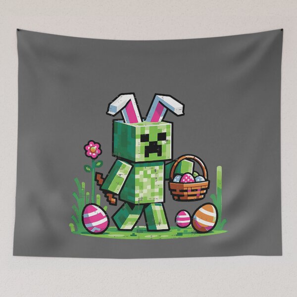 Item preview, Easter Pixel Gaming Bunny Egg Hunting Boys Kids Youth Men designed and sold by KristineLi.