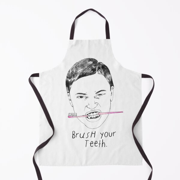 Item preview, Brush Your Teeth - Snarky Girl Humor designed and sold by OddAna.Net.