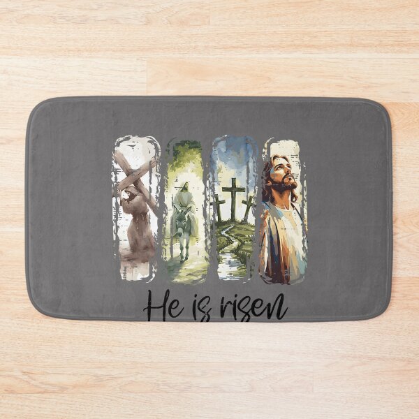 Item preview, Easter Jesus He is Risen 4 Scenes Christian Men Women Kids designed and sold by KristineLi.
