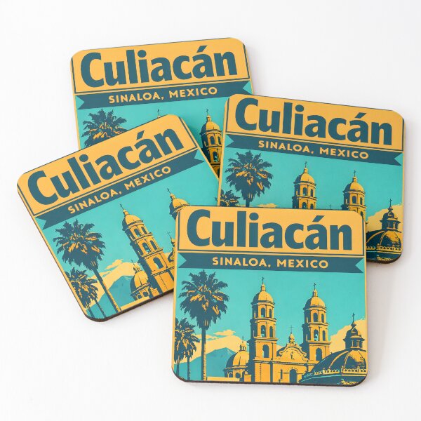 Item preview, Culiacan Sinaloa, Mexico Vintage Travel Tourism Art designed and sold by TravelersGems.