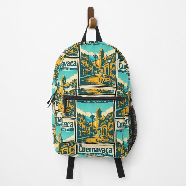Item preview, Cuernavaca Morelos, Mexico Vintage Travel Tourism Art designed and sold by TravelersGems.