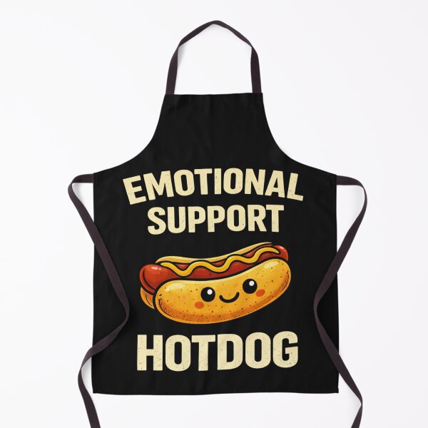 Item preview, Emotional Support Dog Hotdog Lover designed and sold by BoozieHumor.