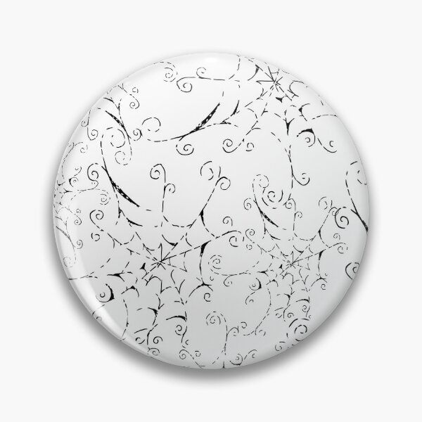 Item preview, Vintage Black and White Cobweb Swirls designed and sold by GreenxGreen.