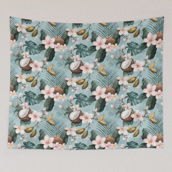 Item preview, Fragrant Tropical Floral  - Birthday Flower Print  - Gifts For Guys designed and sold by RoyalStarsPatts.