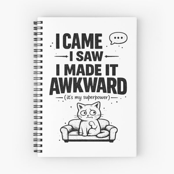 Item preview, I Came I Saw I Made It Awkward Funny Socially Awkward Introvert Humor designed and sold by Stikaro.