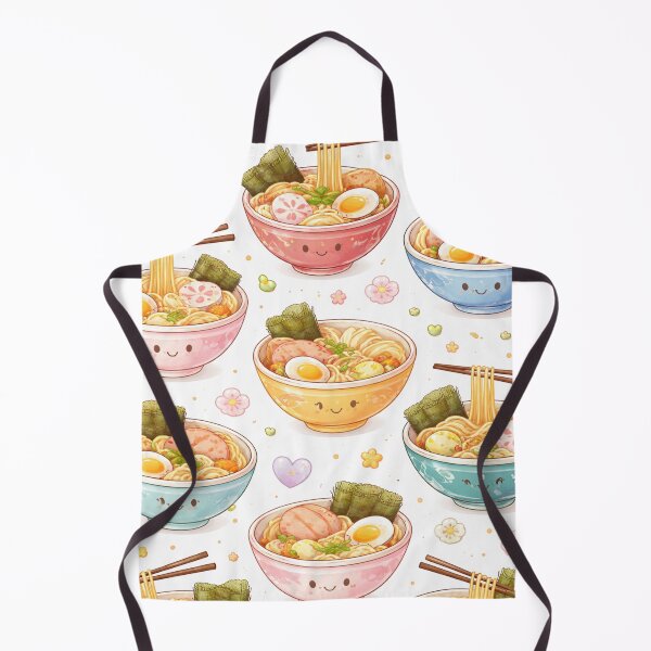 Artikelvorschau, Kawaii-Ramen-Schüssel-Muster – Japanische Lebensmittelästhetik entworfen und verkauft von DrizzyV.