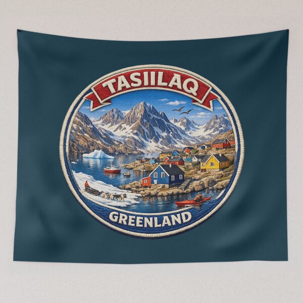 Item preview, Tasiilaq, Greenland – Kayak & Dog Sled designed and sold by Girih.