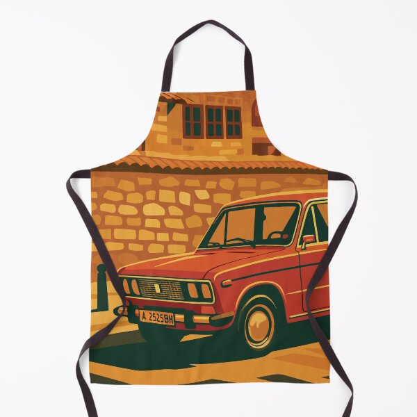 Item preview, Vintage Lada Parked on a Bulgarian Street designed and sold by darekkocurek.