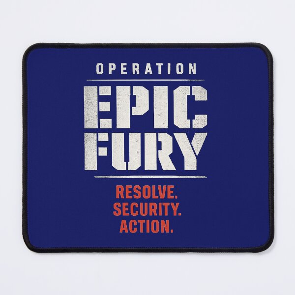 Item preview, Operation Epic Fury – Stand for Resolve designed and sold by PoliticalArtist.