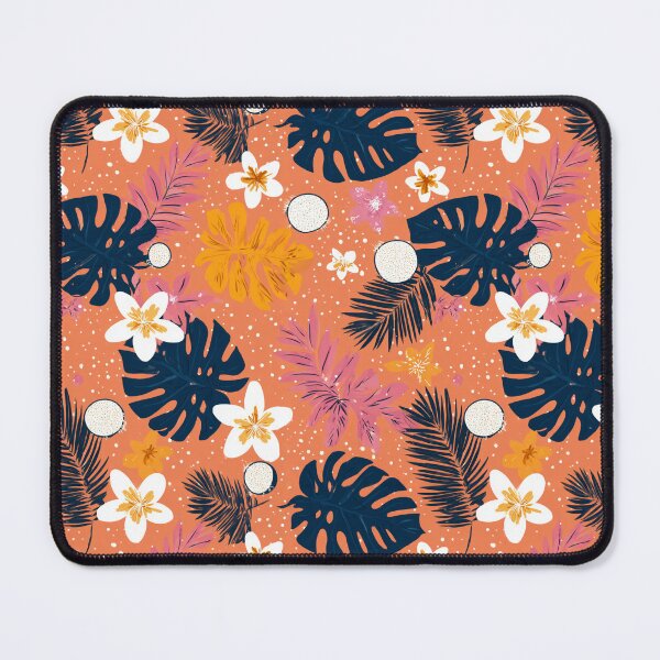 Item preview, Charming Tropical Flower Print  - Flower Garden Pattern  - Anniversary Gift Ideas designed and sold by RoyalStarsPatts.