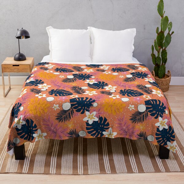 Item preview, Charming Tropical Flower Print - Flower Garden Pattern - Anniversary Gift Ideas designed and sold by RoyalStarsPatts.