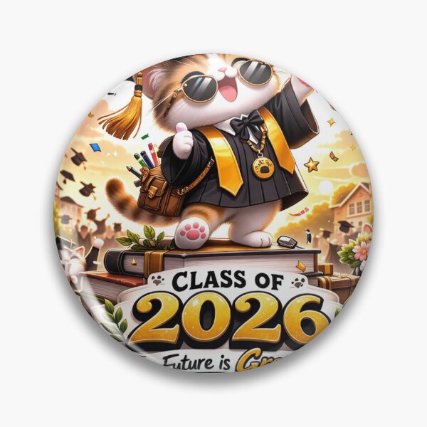 Item preview, Class of 2026 Graduation Cat designed and sold by ellistnamstim.