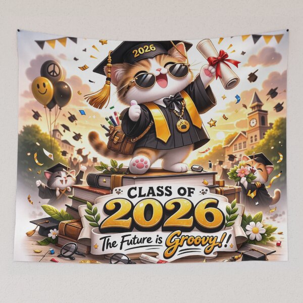 Item preview, Class of 2026 Graduation Cat designed and sold by ellistnamstim.