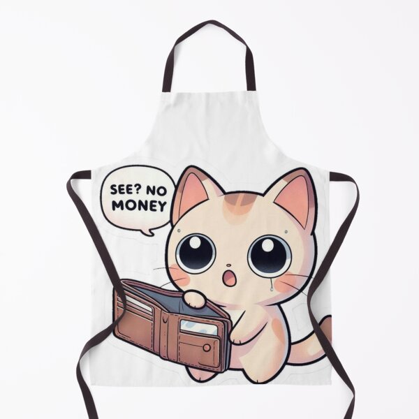 Item preview, Sad Broke Kitten - See? No Money! designed and sold by ahabboud.