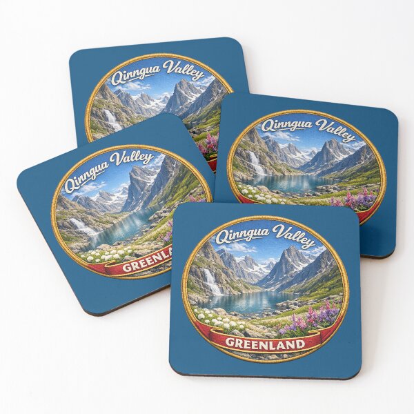 Item preview, Qinngua Valley, Greenland – mountain valley & mirror lake designed and sold by Girih.