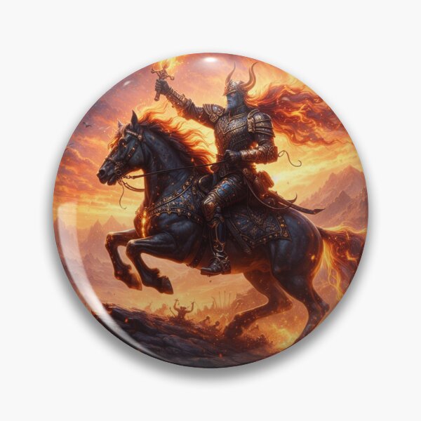 Item preview, Flamebound Night Rider designed and sold by ellistnamstim.