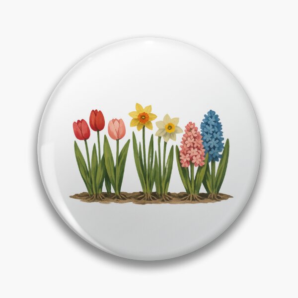 Item preview, Colorful Spring Garden Floral Illustration designed and sold by t-patterns.
