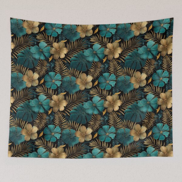 Item preview, Chic Tropical Floral  - Birth Flower Motif  - Gifts For Boyfriend designed and sold by RoyalStarsPatts.