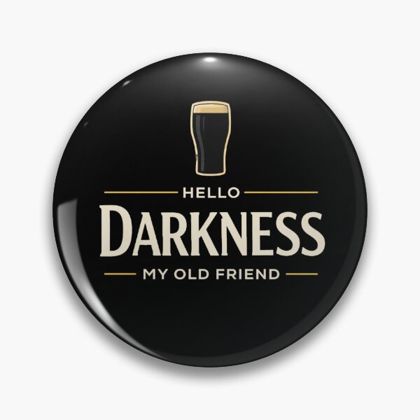 Item preview, Hello Darkness My Old Friend Beer Lover Shirt designed and sold by AMICO77.