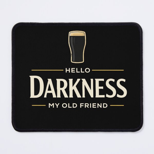Item preview, Hello Darkness My Old Friend Beer Lover Shirt designed and sold by AMICO77.
