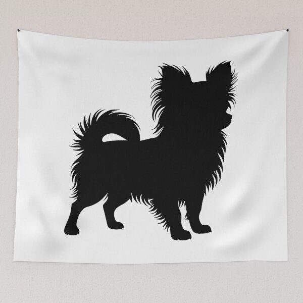Item preview, Longhaired Chihuahua Silhouette designed and sold by revsdesign.